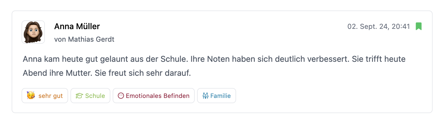 Doku Eintrag