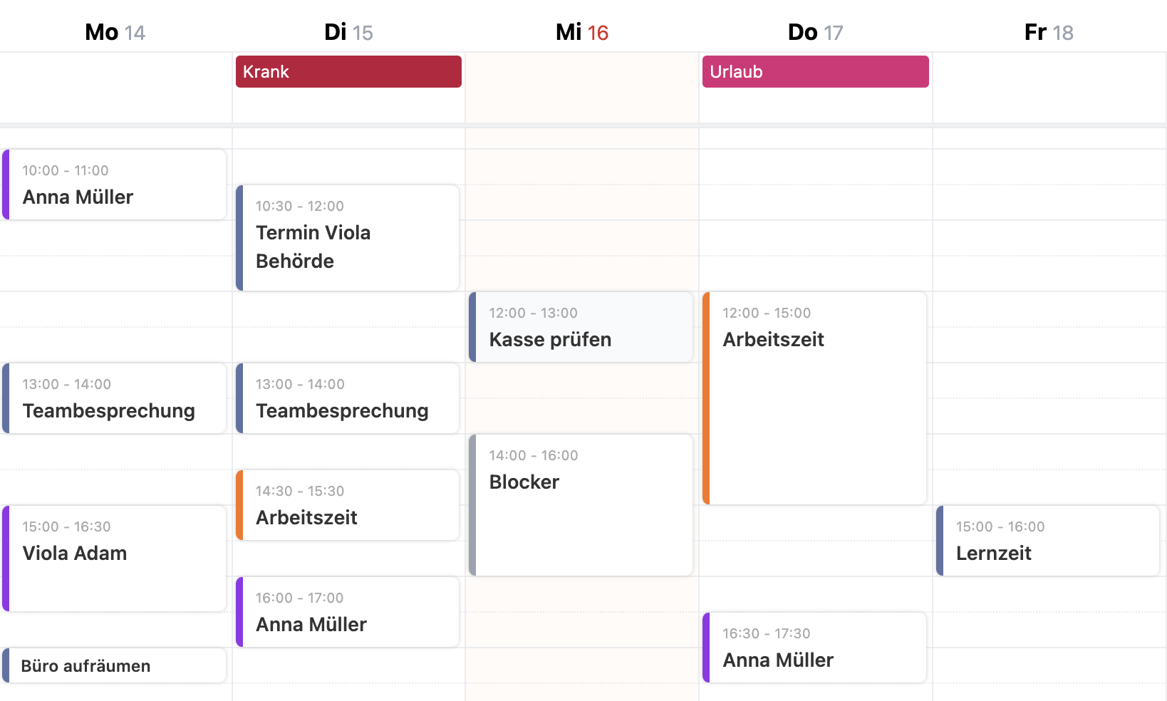 Wochenkalender